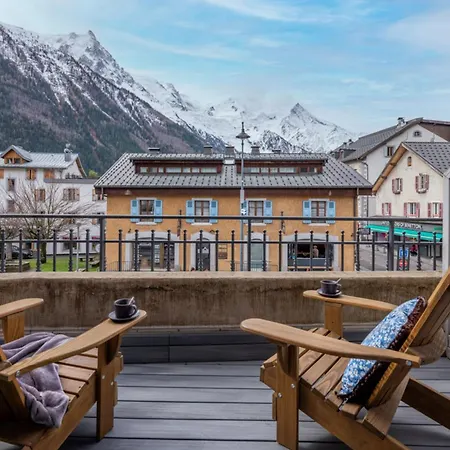 Centre Of View Of Mont Blanc Apartment
